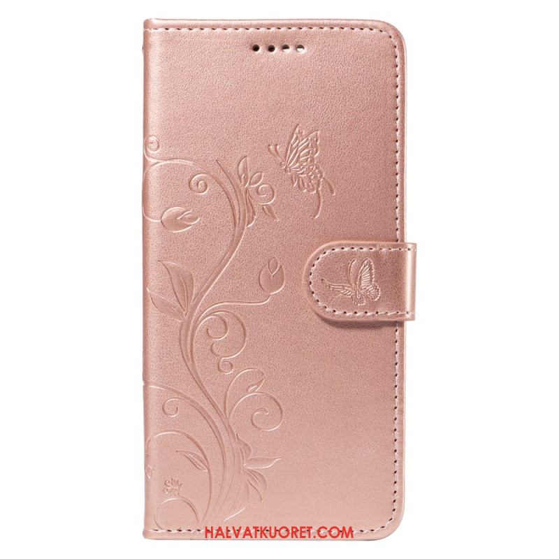 Kotelot Xiaomi Redmi Note 14 Pro Plus 5g Puhelinkuoret Kasvitieteellinen Kuvio