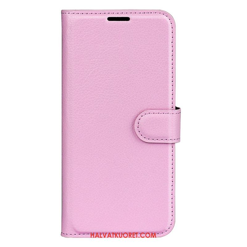 Kotelot Xiaomi Redmi Note 14 Pro Plus 5g Puhelinkuoret Klassinen Litsi-tekonahka