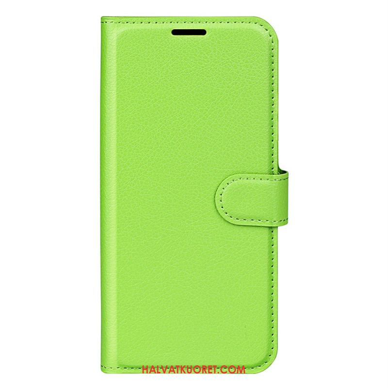 Kotelot Xiaomi Redmi Note 14 Pro Plus 5g Puhelinkuoret Klassinen Litsi-tekonahka