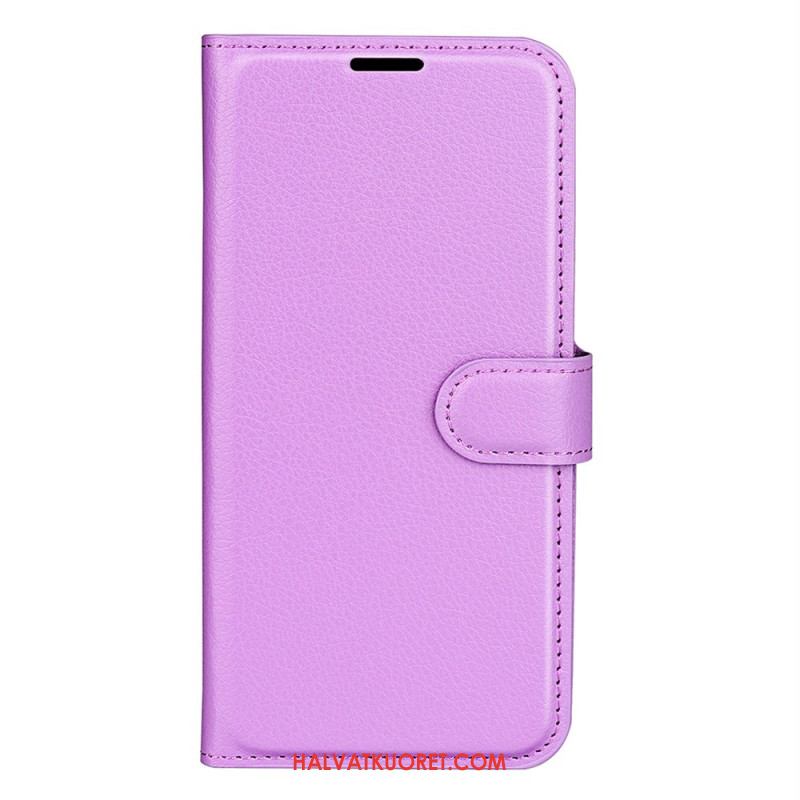 Kotelot Xiaomi Redmi Note 14 Pro Plus 5g Puhelinkuoret Klassinen Litsi-tekonahka