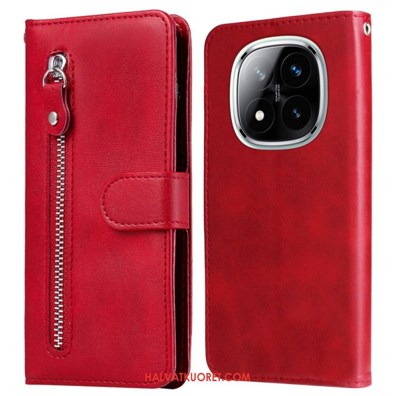 Kotelot Xiaomi Redmi Note 14 Pro Plus 5g Vetoketjullinen Tasku