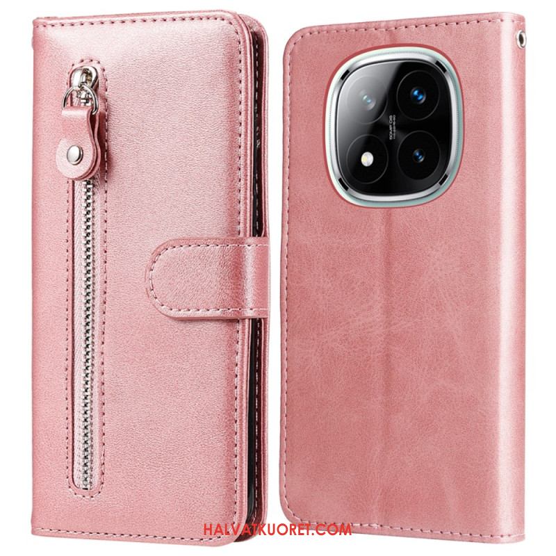 Kotelot Xiaomi Redmi Note 14 Pro Plus 5g Vetoketjullinen Tasku