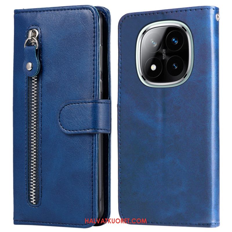 Kotelot Xiaomi Redmi Note 14 Pro Plus 5g Vetoketjullinen Tasku