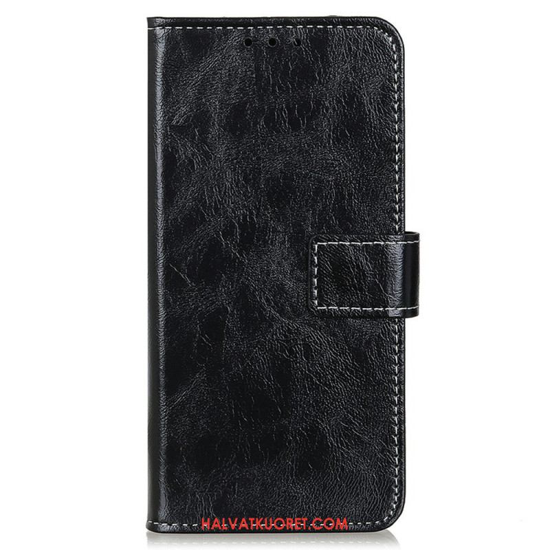 Kotelot Xiaomi Redmi Note 14s Kiiltävä Tekonahka Suojakuori