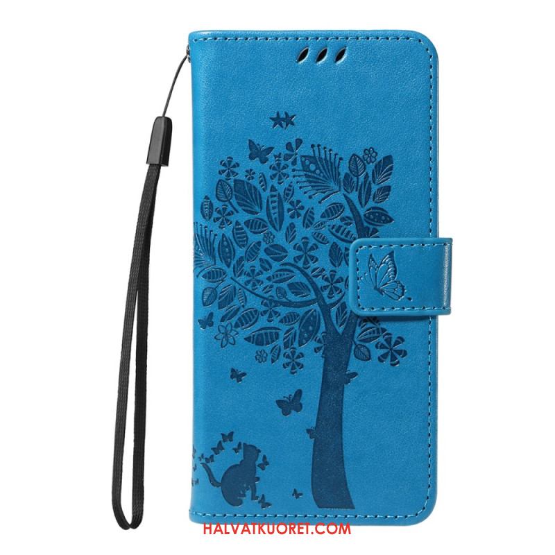 Kotelot Xiaomi Redmi Note 15 5g Kissa- Ja Puukuvio