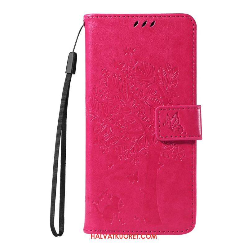 Kotelot Xiaomi Redmi Note 15 5g Kissa- Ja Puukuvio