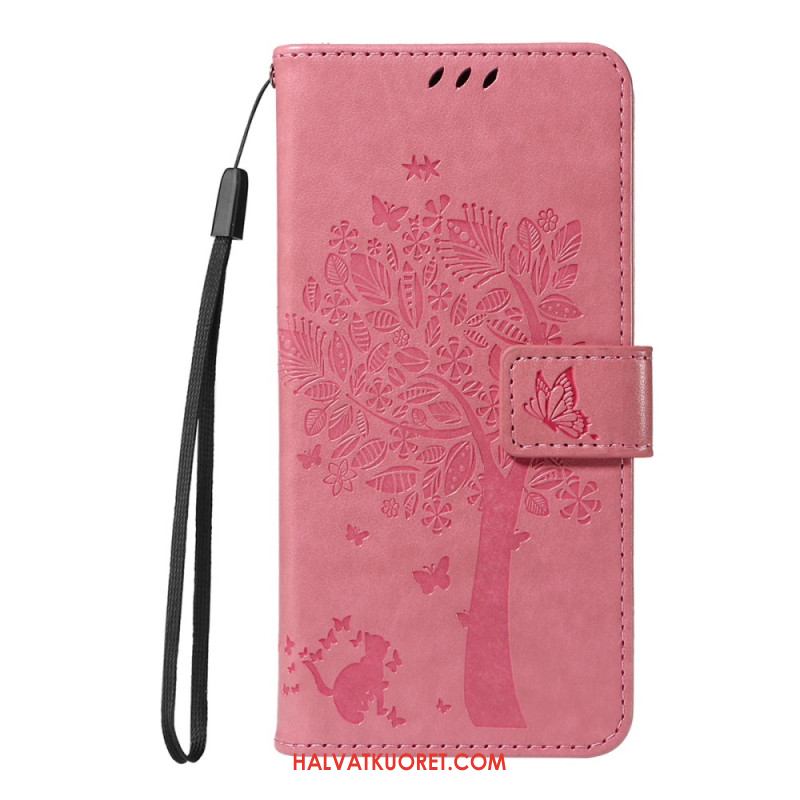 Kotelot Xiaomi Redmi Note 15 5g Kissa- Ja Puukuvio