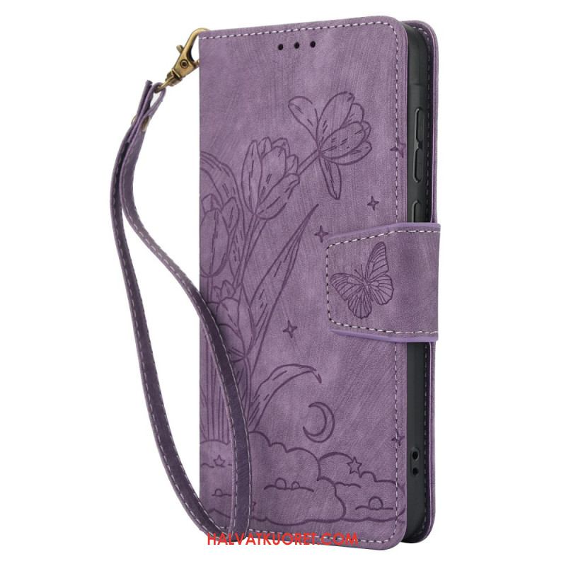 Kotelot Xiaomi Redmi Note 15 5g Kukkia Ja Perhosia Suojakuori