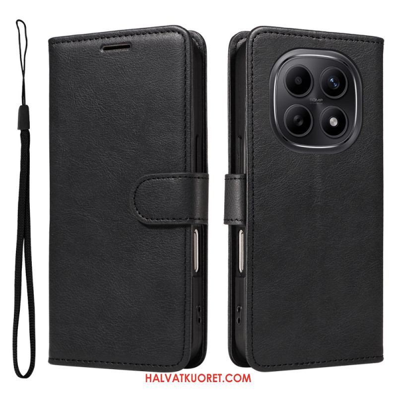 Kotelot Xiaomi Redmi Note 15 5g Puhelinkuoret Yksivärinen Nahkakuvio