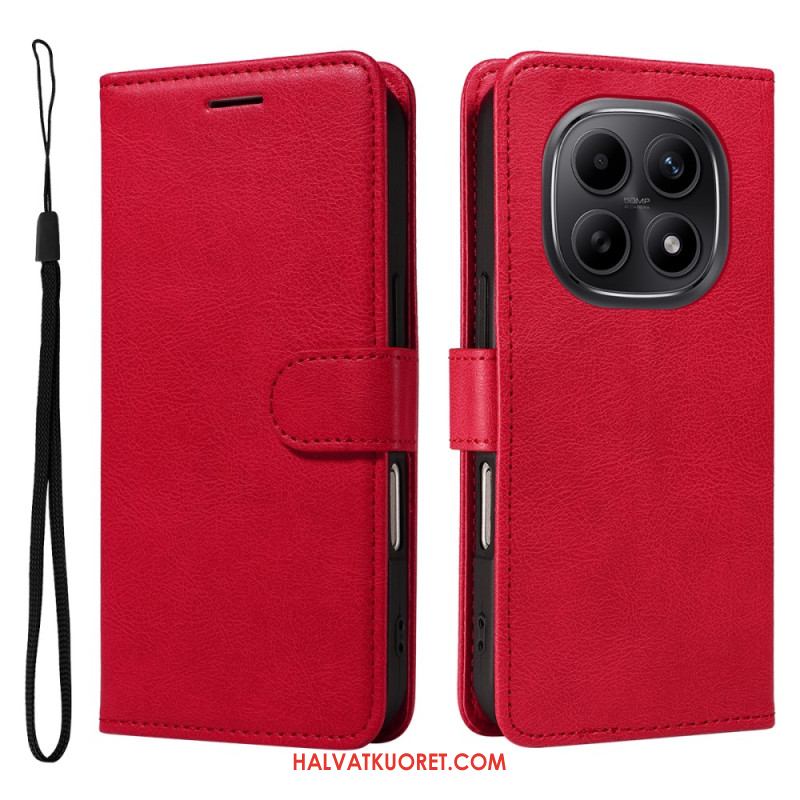 Kotelot Xiaomi Redmi Note 15 5g Puhelinkuoret Yksivärinen Nahkakuvio