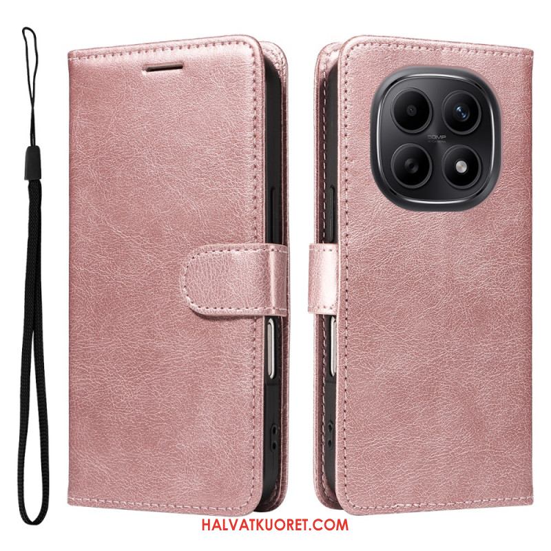 Kotelot Xiaomi Redmi Note 15 5g Puhelinkuoret Yksivärinen Nahkakuvio