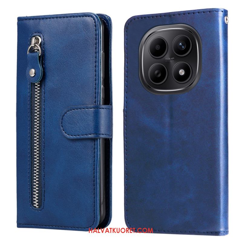 Kotelot Xiaomi Redmi Note 15 5g Vetoketjullinen Tasku Suojakuori