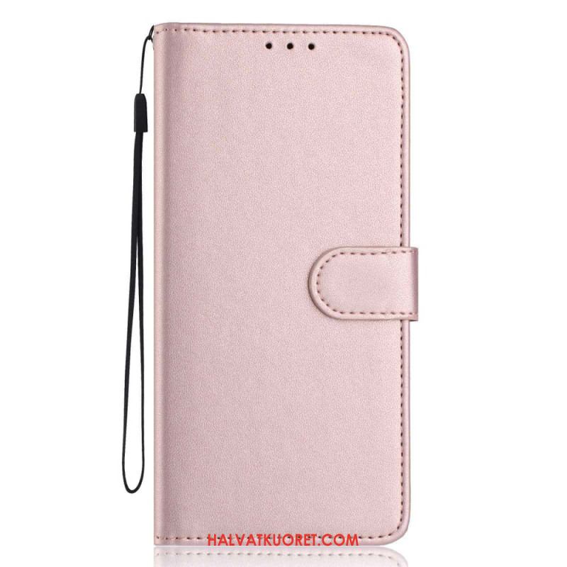 Kotelot Xiaomi Redmi Note 15 5g Yksivärinen Tekonahka