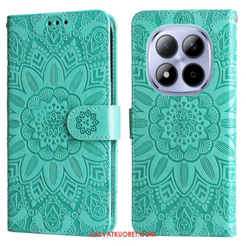 Kotelot Xiaomi Redmi Note 15 Pro 5g Auringonkukkakuvio