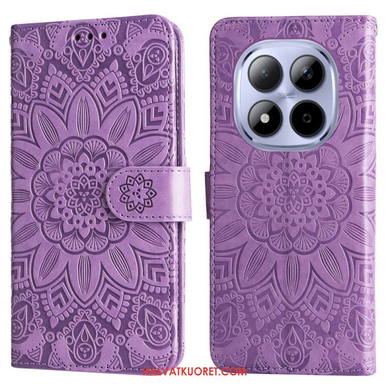 Kotelot Xiaomi Redmi Note 15 Pro 5g Auringonkukkakuvio