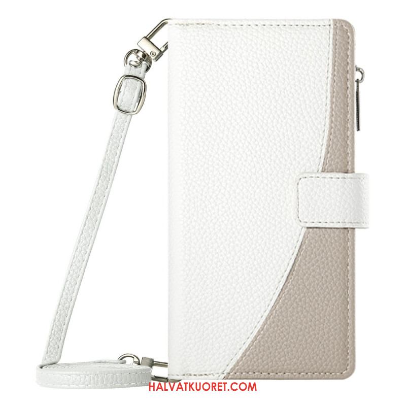 Kotelot Xiaomi Redmi Note 15 Pro 5g Kaksivärinen Hihna Ja Olkahihna Suojakuori