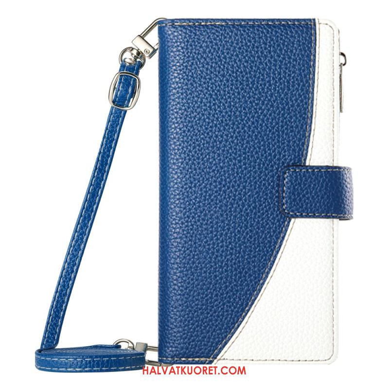 Kotelot Xiaomi Redmi Note 15 Pro 5g Kaksivärinen Hihna Ja Olkahihna Suojakuori