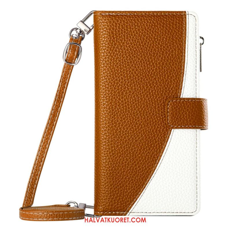 Kotelot Xiaomi Redmi Note 15 Pro Plus 5g Kaksivärinen Hihnoilla