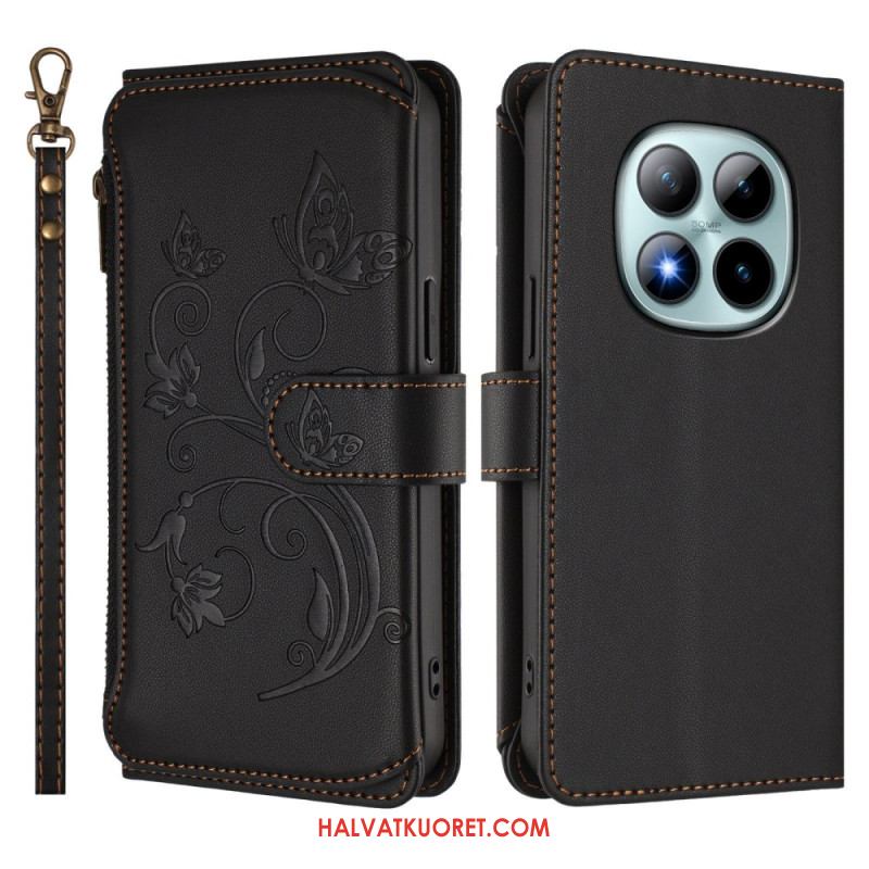 Kotelot Xiaomi Redmi Note 15 Pro Plus 5g Puhelinkuoret Kukallinen Lompakko