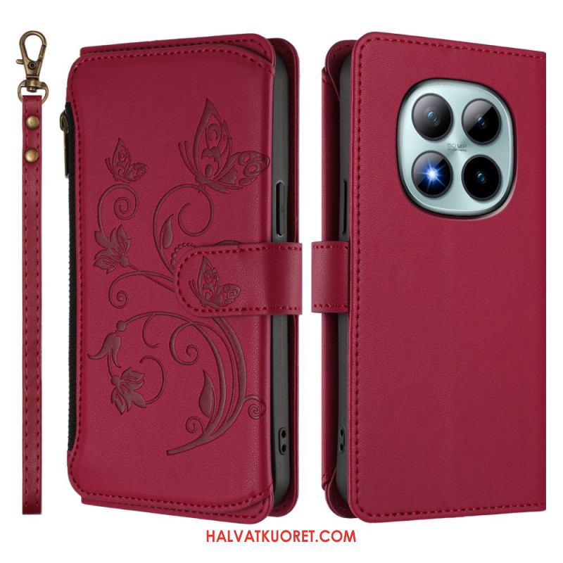 Kotelot Xiaomi Redmi Note 15 Pro Plus 5g Puhelinkuoret Kukallinen Lompakko