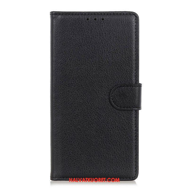 Kotelot iPhone 13 Mini Perinteinen Litchi Faux Leather