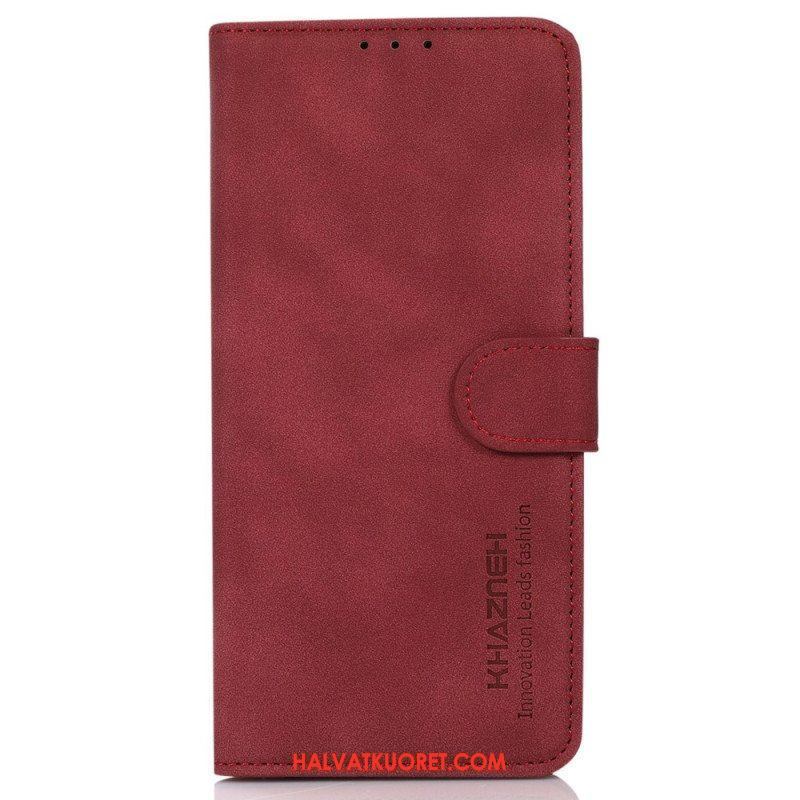 Kotelot iPhone 14 Khazneh Fashion Leather Effect