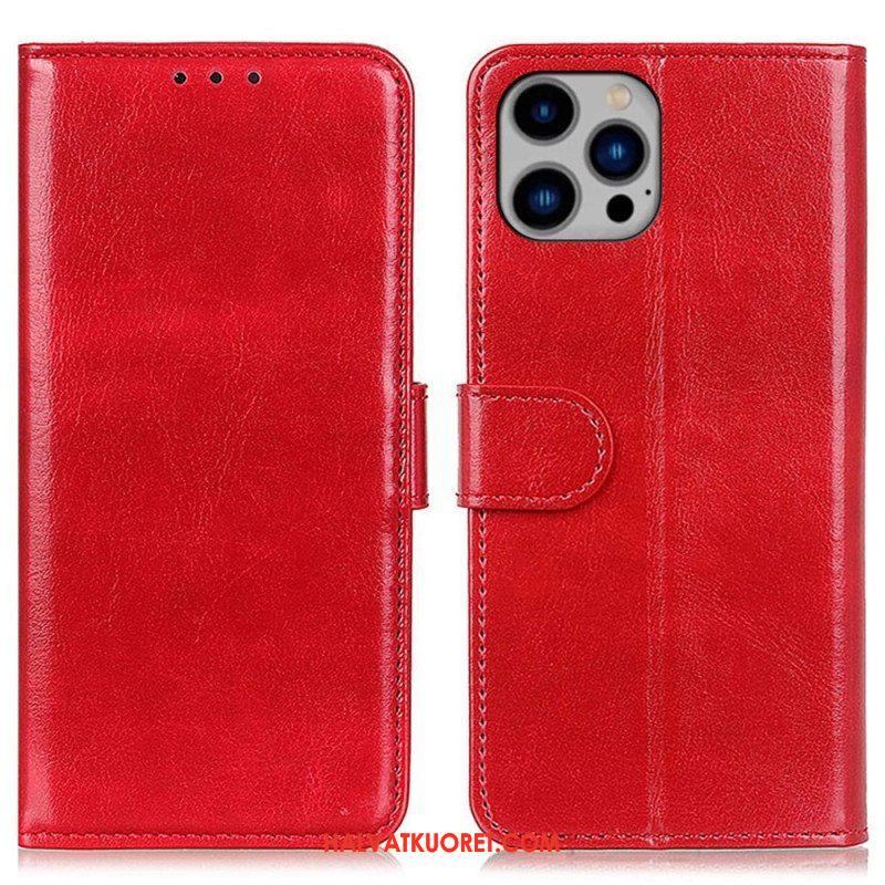 Kotelot iPhone 14 Plus Faux Leather Finesse