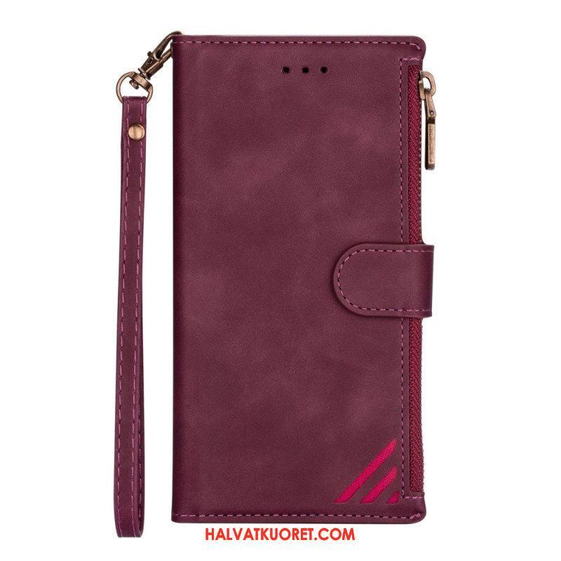 Kotelot iPhone 14 Pro Max Suojaketju Kuori Lanyard Lines