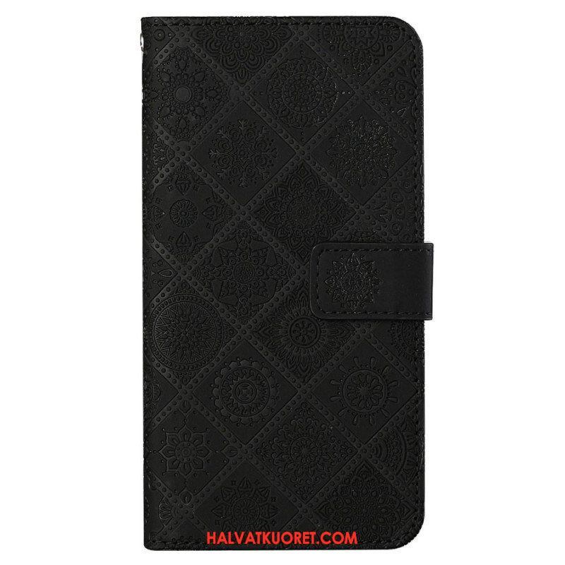 Kotelot iPhone 14 Suojaketju Kuori Nauhakuvio