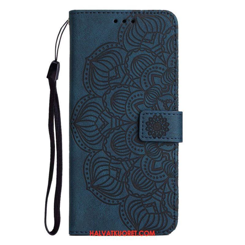 Kotelot iPhone 14 Suojaketju Kuori Strappy Mandala