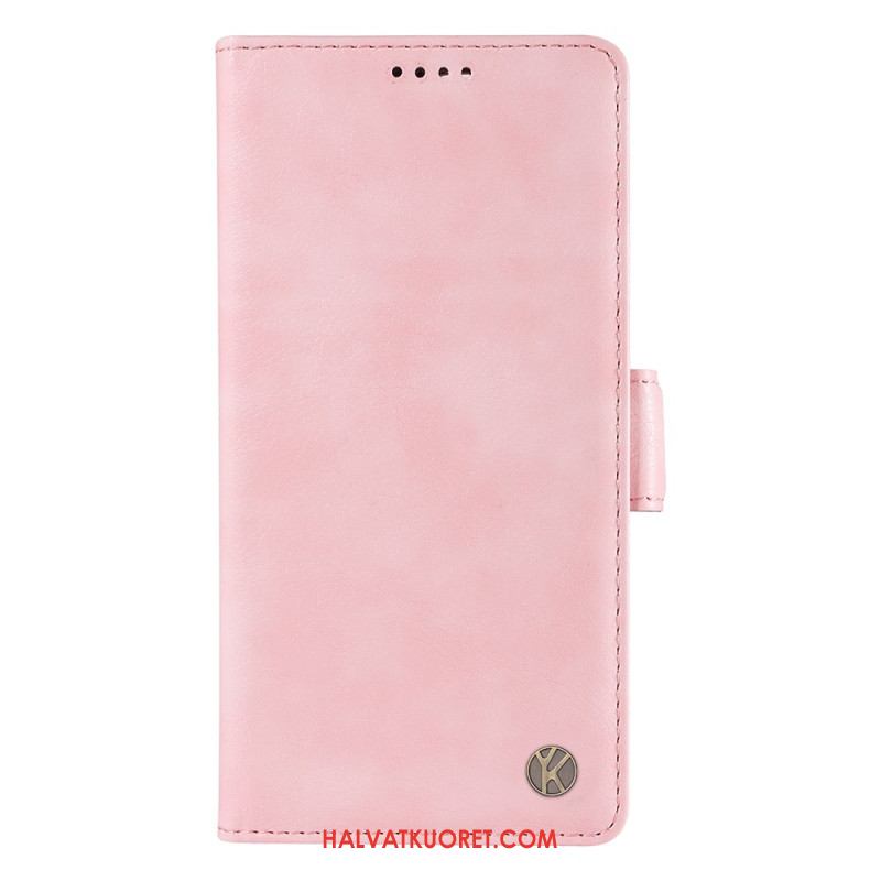 Kotelot iPhone 16 Puhelinkuoret Yikatu Vintage Faux Leather