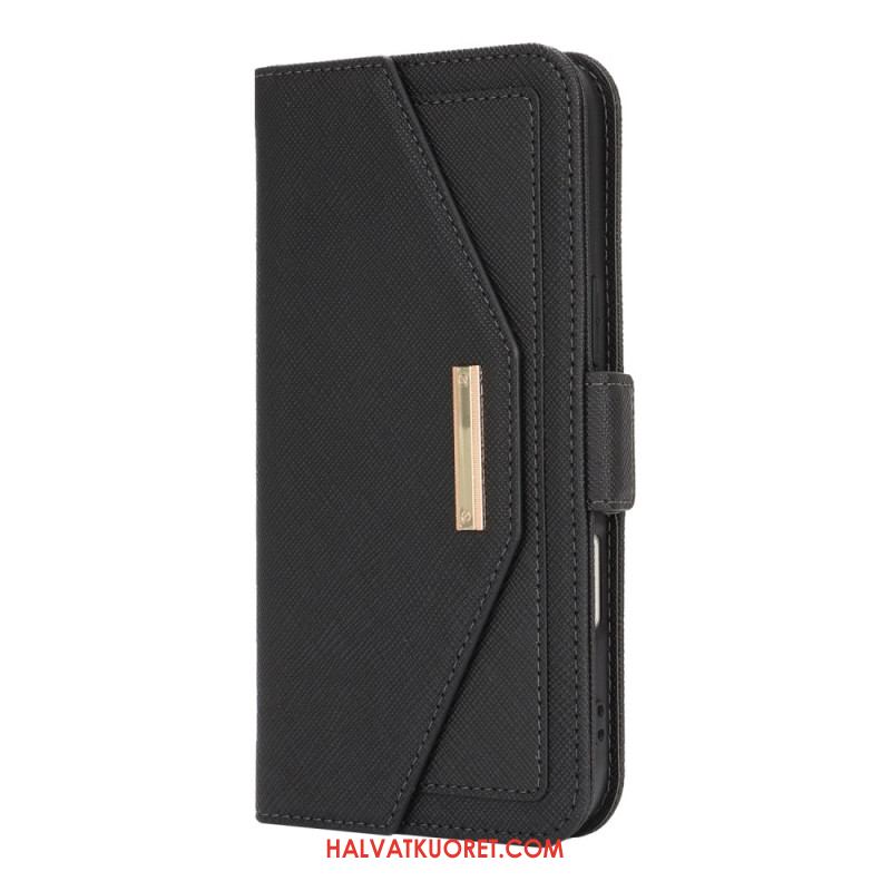 Kotelot iPhone 17 Lompakko Olkahihnalla Ja Peilillä