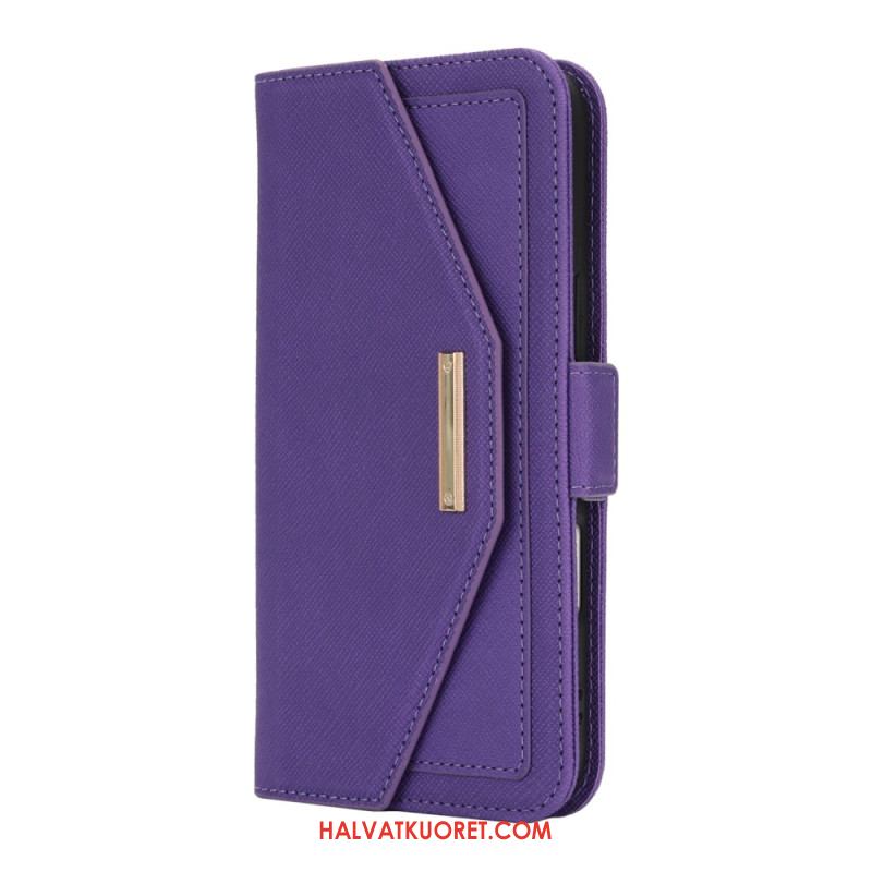 Kotelot iPhone 17 Lompakko Olkahihnalla Ja Peilillä