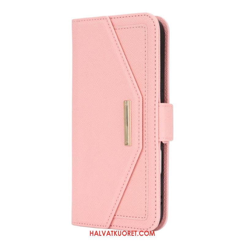 Kotelot iPhone 17 Lompakko Olkahihnalla Ja Peilillä