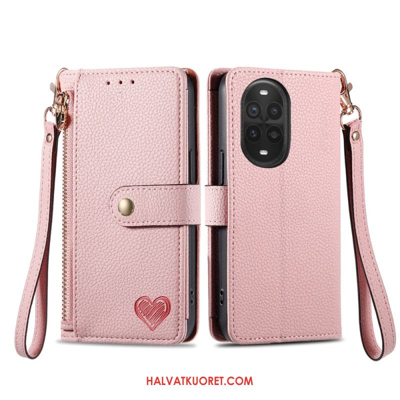 Kuoret Huawei Nova 13 Pro Sydänkuvioinen Rfid-suojaus