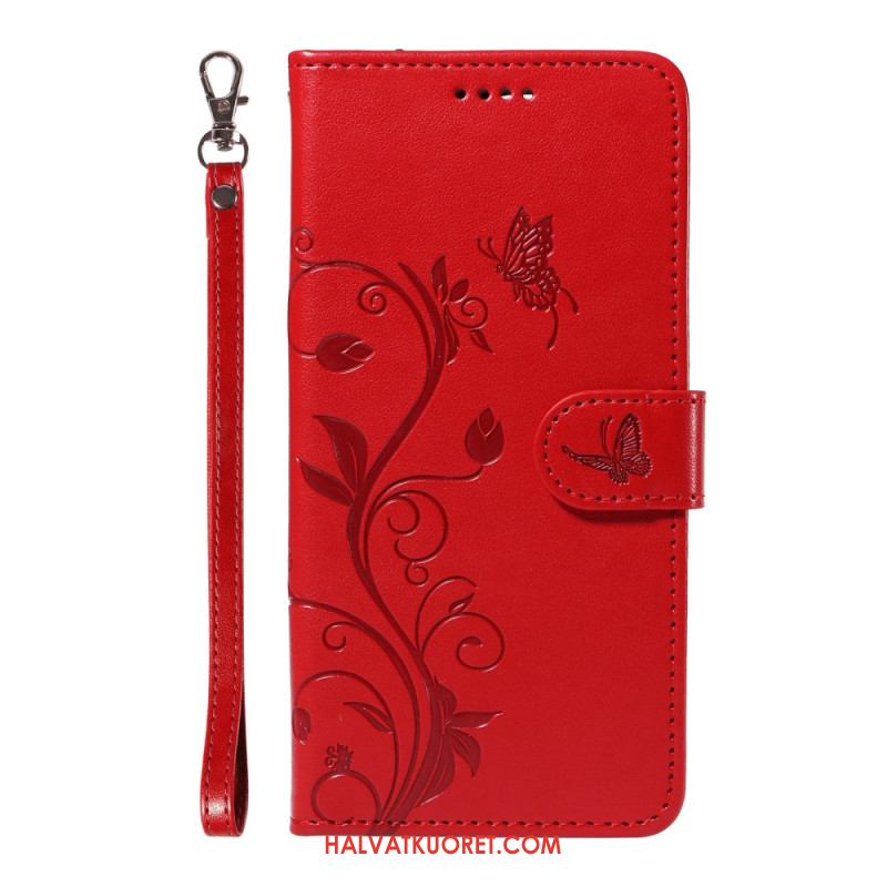 Kuoret Oneplus 13r Kukkakuvioinen Ranneke