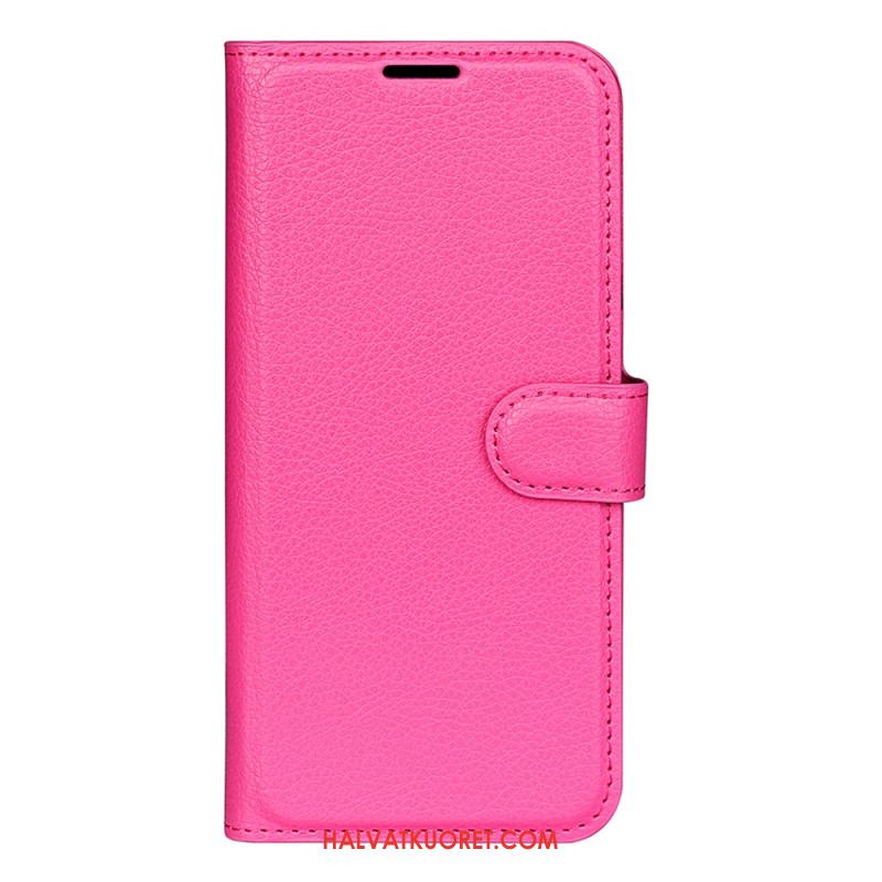 Kuoret Samsung Galaxy S25 5g Edge Litsikuvioinen Tekonahka