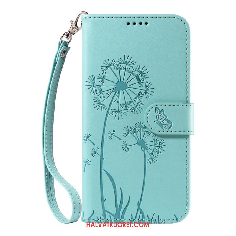 Kuoret Samsung Galaxy S25 Fe Voikukkakuvio Hihnalla