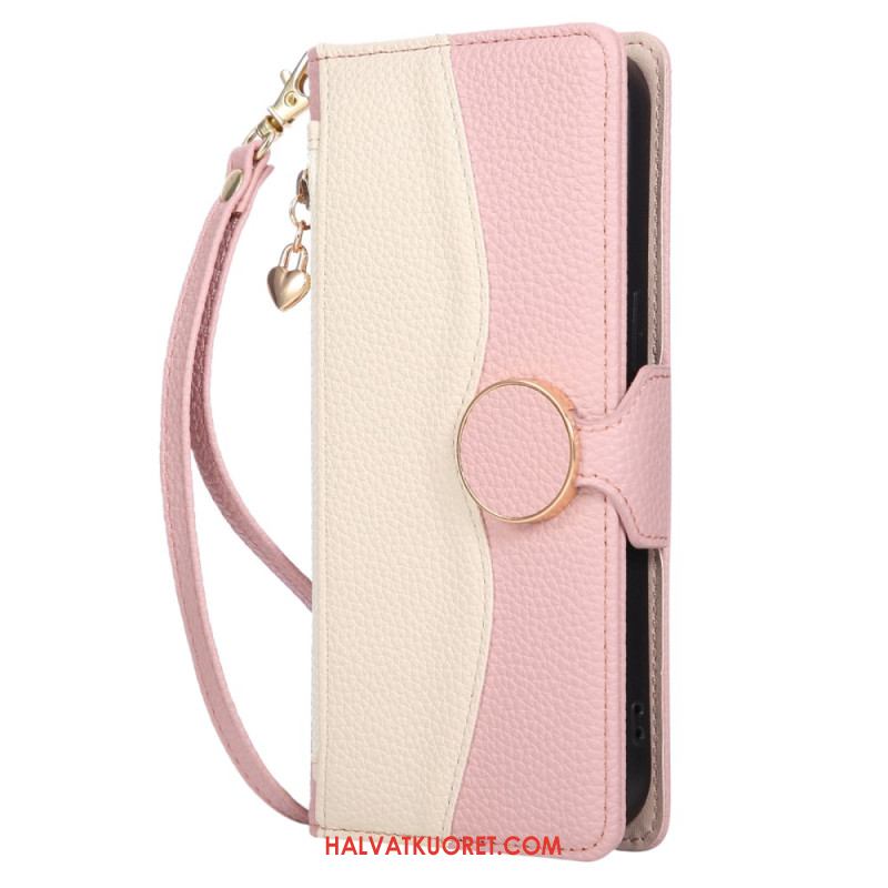 Kuoret Samsung Galaxy S26 Kaksivärinen Vetoketjullinen Lompakko