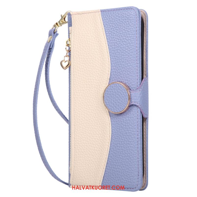 Kuoret Samsung Galaxy S26 Kaksivärinen Vetoketjullinen Lompakko