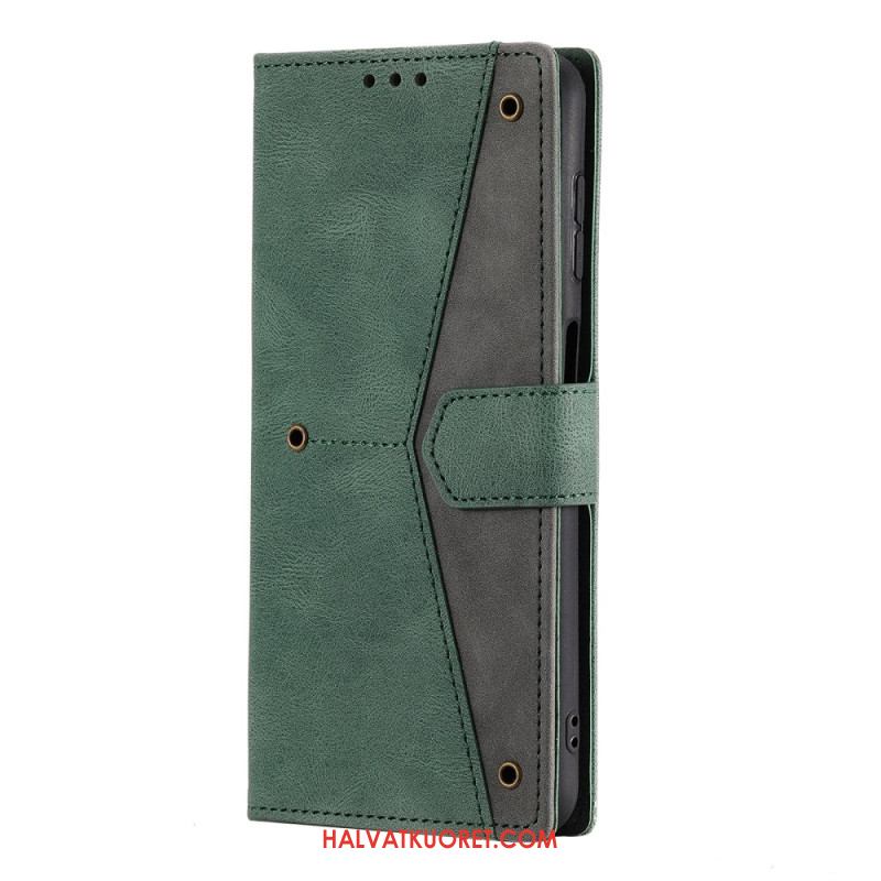 Kuoret Samsung Galaxy S26 Plus Kaksivärinen Keinonahka