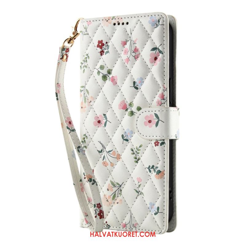 Kuoret Samsung Galaxy S26 Plus Kukkakuvioinen Hihna