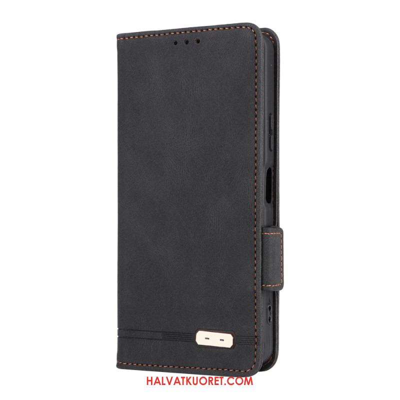 Kuoret Sony Xperia 10 Vii Retro Mokkanahkakuvio