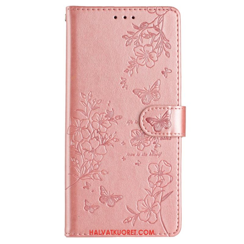 Kuoret Xiaomi 15 Perhosia Ja Kukkia