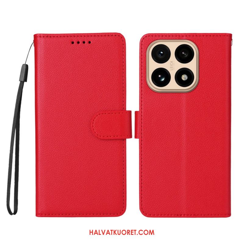 Kuoret Xiaomi 15t Teksturoitu Tekonahka