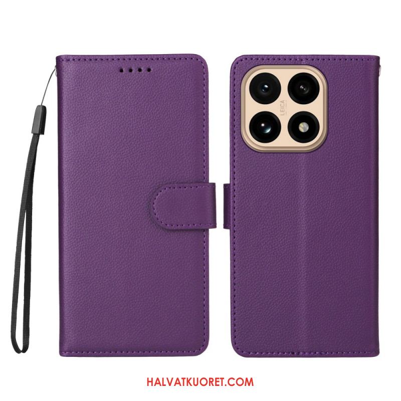 Kuoret Xiaomi 15t Teksturoitu Tekonahka