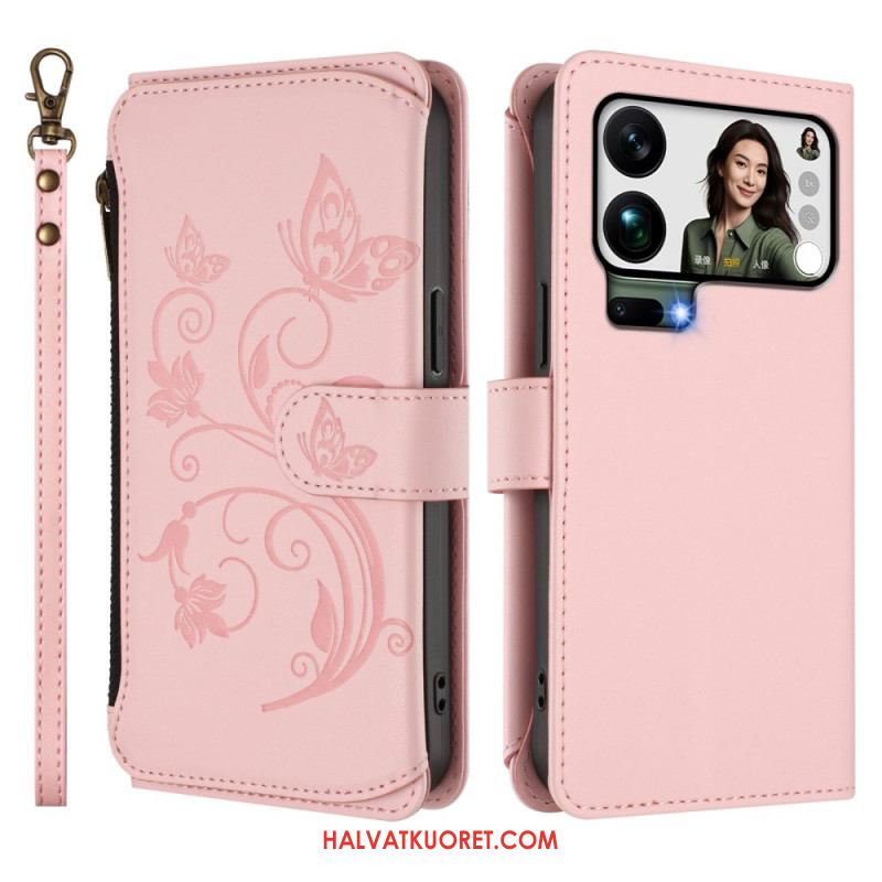 Kuoret Xiaomi 17 Pro Max Kukallinen Lompakko