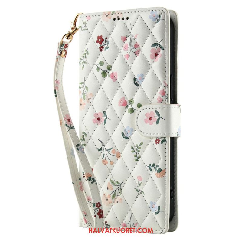 Kuoret Xiaomi Redmi Note 15 5g Kukkakuvioinen Hihna