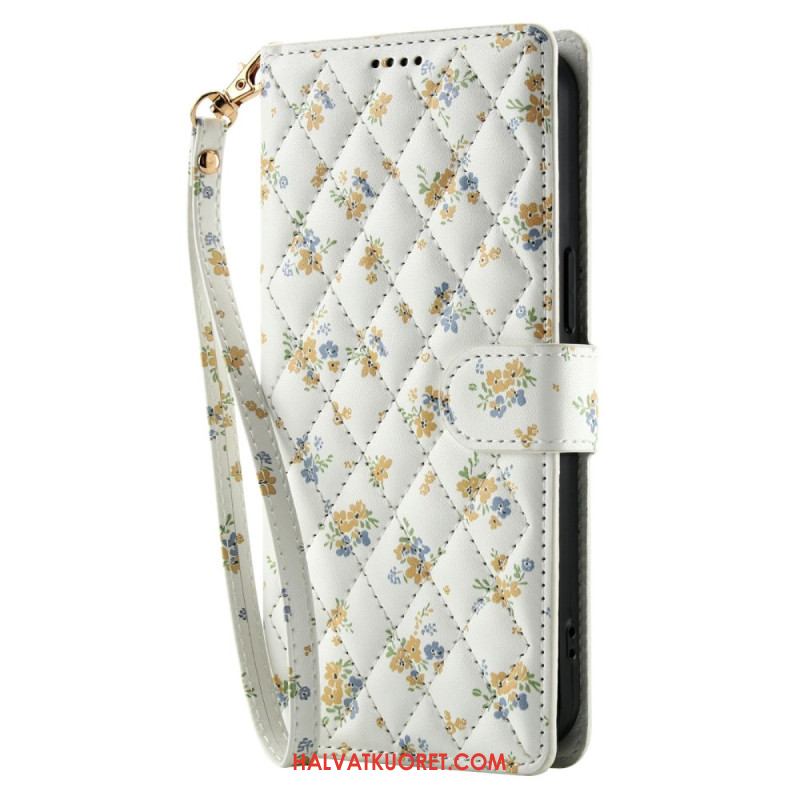 Kuoret Xiaomi Redmi Note 15 5g Kukkakuvioinen Hihna