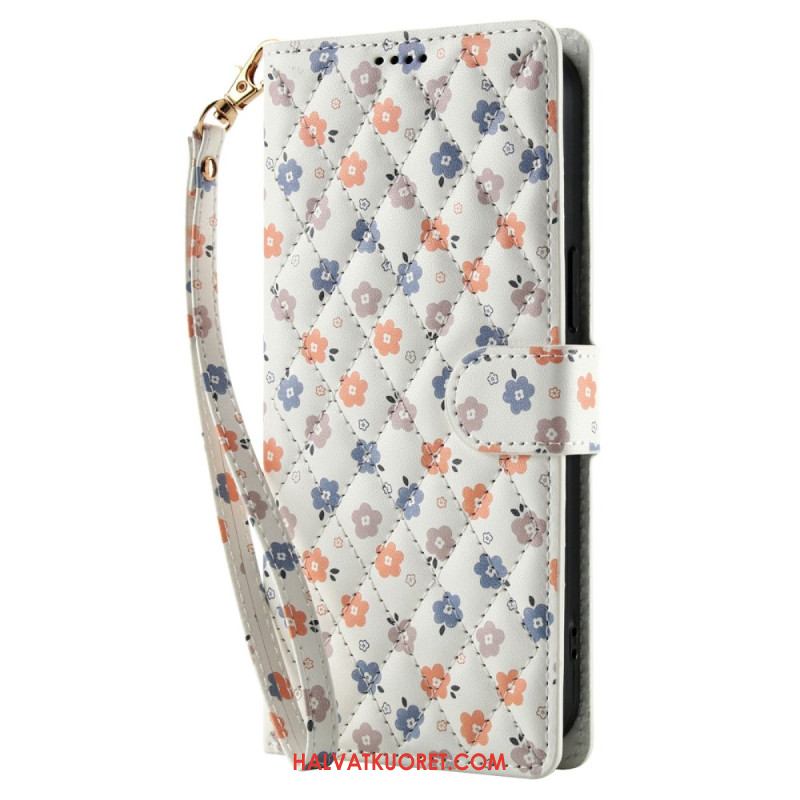 Kuoret Xiaomi Redmi Note 15 5g Kukkakuvioinen Hihna